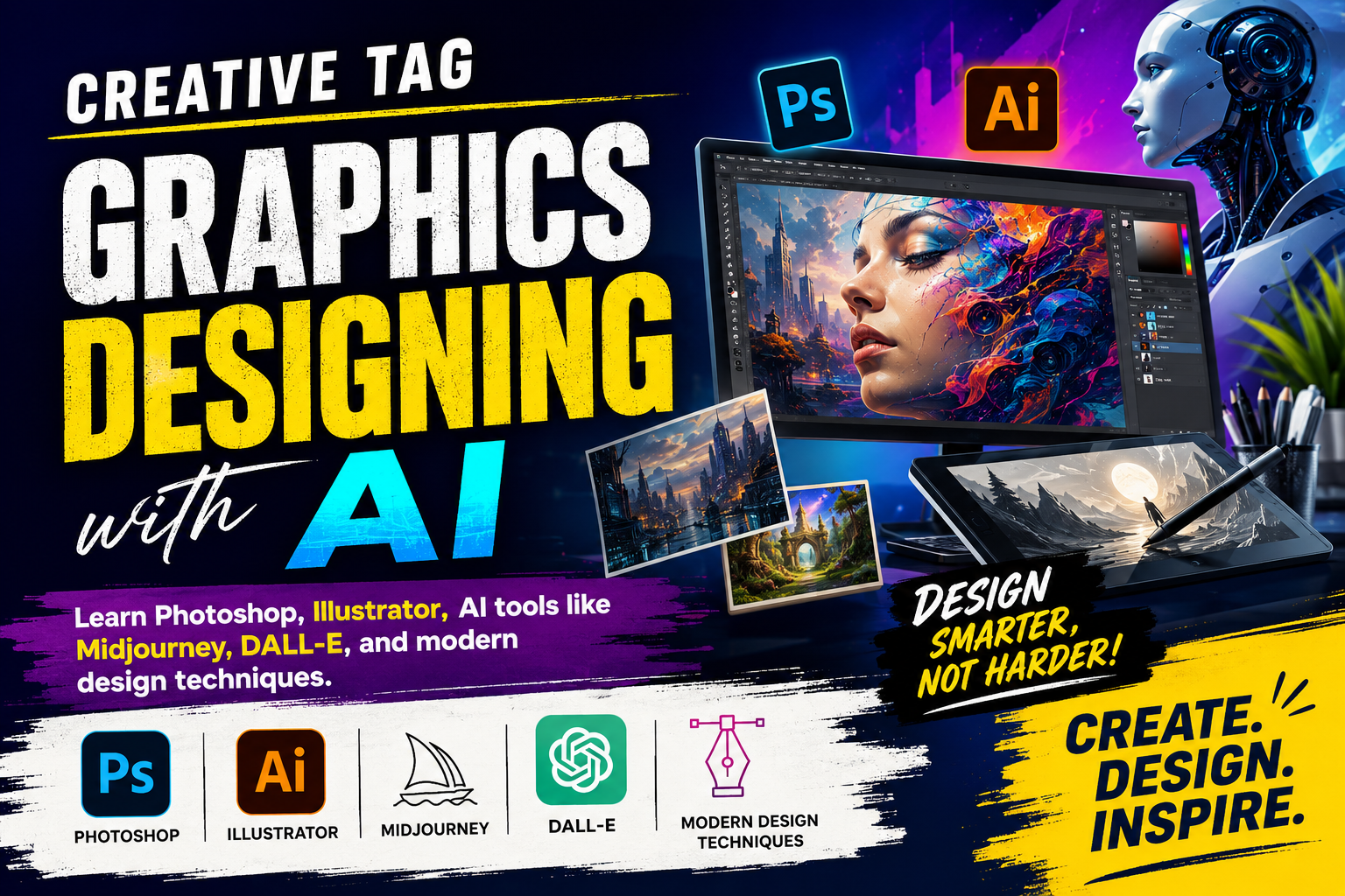 Graphics Designing with AI Course